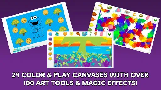 Скриншот 2 — Sesame Street Art Maker