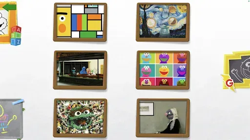 Скриншот 5 — Sesame Street Art Maker