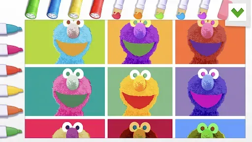 Скриншот 6 — Sesame Street Art Maker