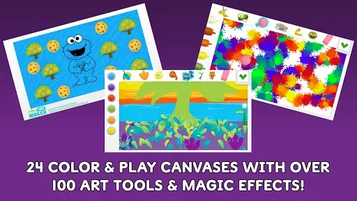 Скриншот 8 — Sesame Street Art Maker