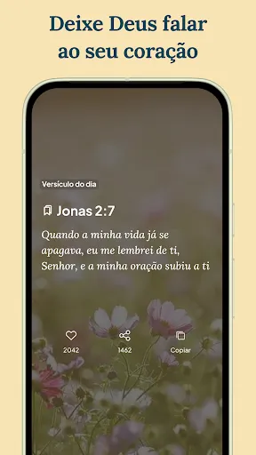 Скриншот 1 — Bíbliaon - Devocional Diário