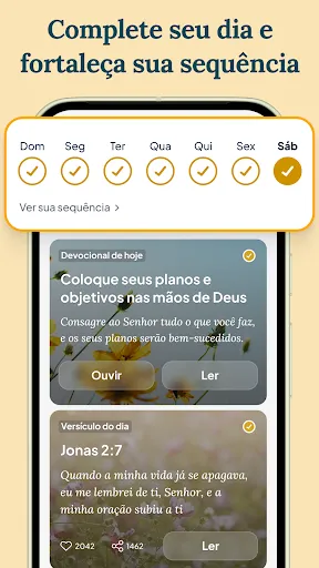 Скриншот 5 — Bíbliaon - Devocional Diário