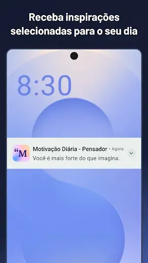 Скриншот 1 — Motivação Diária - Pensador