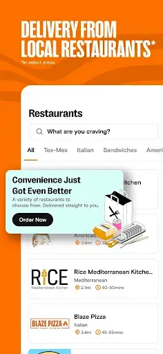 Скриншот 6 — 7NOW: Food Delivery & Alcohol