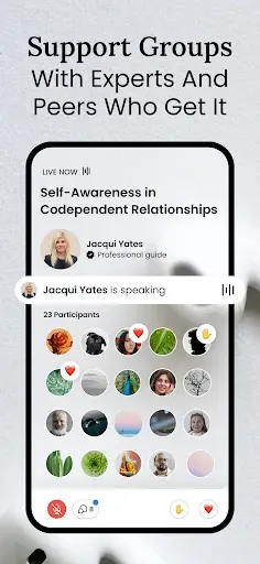 Скриншот 1 — Circles: Mental Health Support