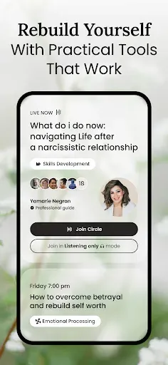 Скриншот 3 — Circles: Mental Health Support