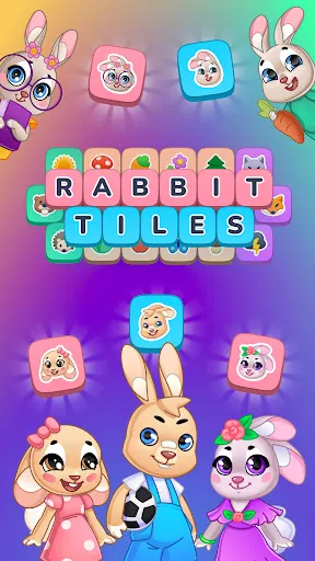 Скриншот 6 — Rabbit Tile: плитки три в ряд