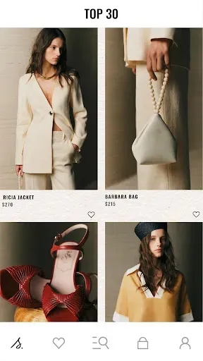 Скриншот 2 — Sézane Fashion & Leather Goods