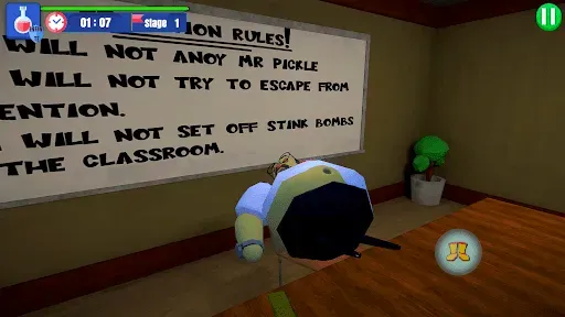 Скриншот 1 — Obby School Breakout