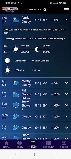 Скриншот 4 — Sioux Falls Live StormTRACKER