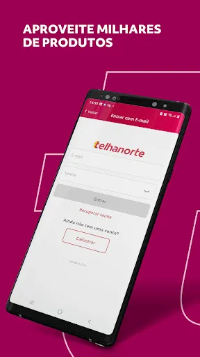 Скриншот 3 — Telhanorte: Tudo para sua obra