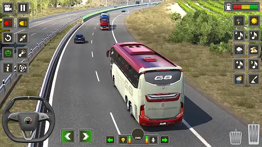 Скриншот 1 — Bus Simulator Modern Bus Game