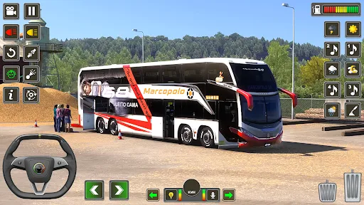 Скриншот 2 — Bus Simulator Modern Bus Game