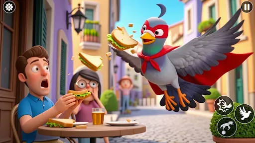 Скриншот 3 — I am Crazy Bird Simulator 3D