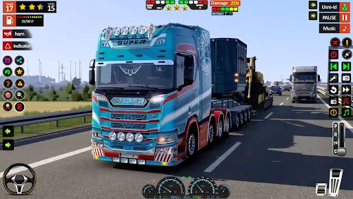 Скриншот 1 — Truck Simulator 3D Cargo Truck