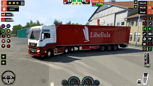 Скриншот 3 — Truck Simulator 3D Cargo Truck