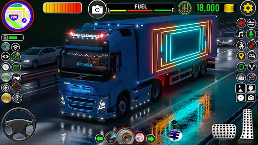 Скриншот 2 — Truck Simulator Game Europe 3D