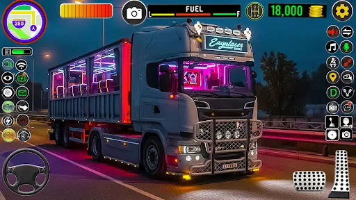 Скриншот 3 — Truck Simulator Game Europe 3D