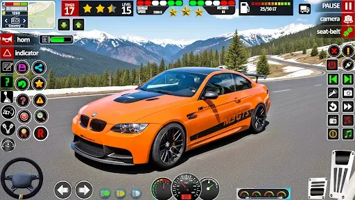 Скриншот 3 — City Car Driving Simulator 3D