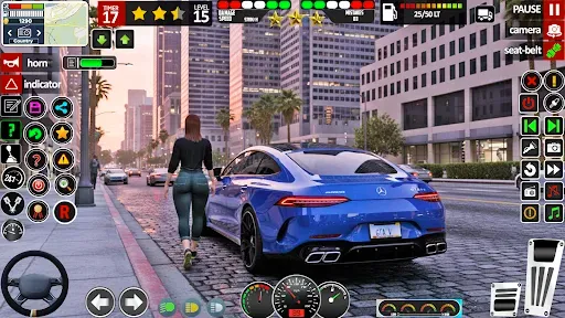 Скриншот 4 — City Car Driving Simulator 3D