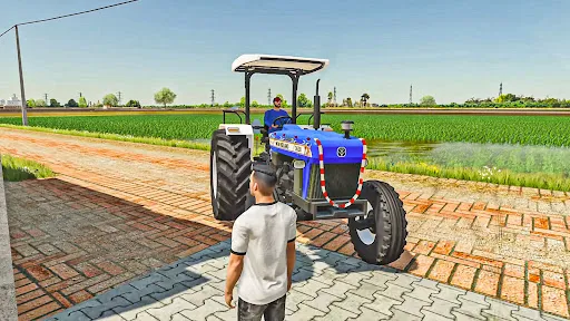 Скриншот 4 — US Tractor Farming: Tractor 3D