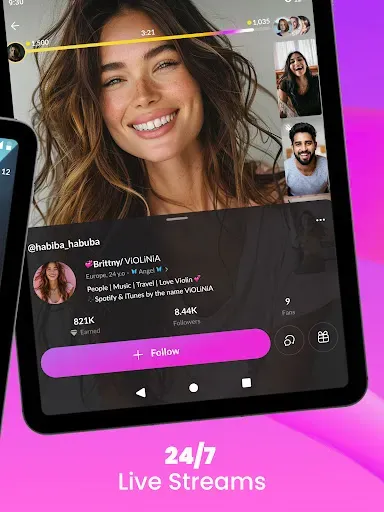 Скриншот 8 — Tango Lite- Stream, Video Chat