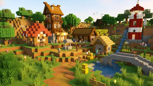 Скриншот 5 — Robo Block Craft: World Build