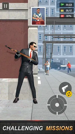 Скриншот 1 — Agent Shooter — игра-стрелялка