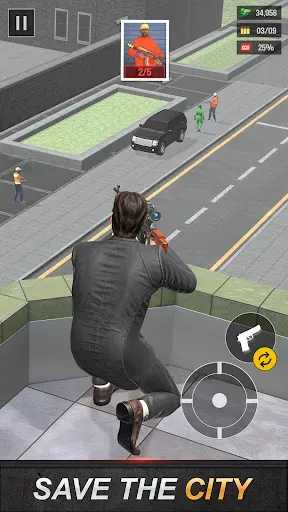 Скриншот 2 — Agent Shooter — игра-стрелялка