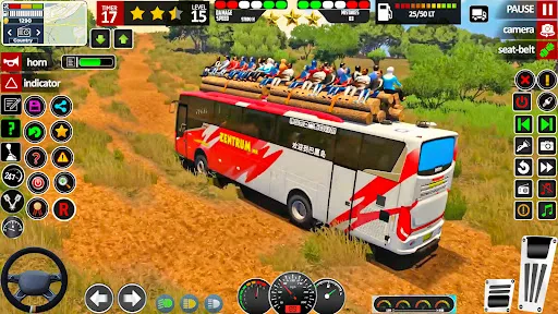 Скриншот 2 — Offroad Bus Driving 3D Game