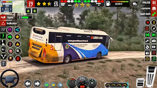 Скриншот 3 — Offroad Bus Driving 3D Game