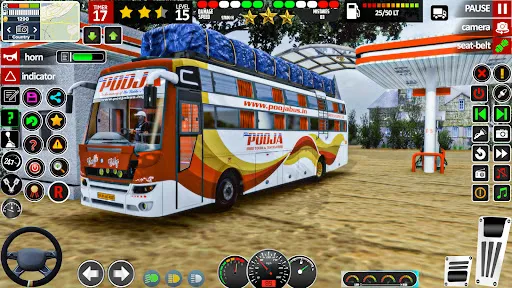 Скриншот 4 — Offroad Bus Driving 3D Game