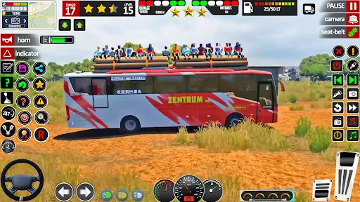 Скриншот 7 — Offroad Bus Driving 3D Game