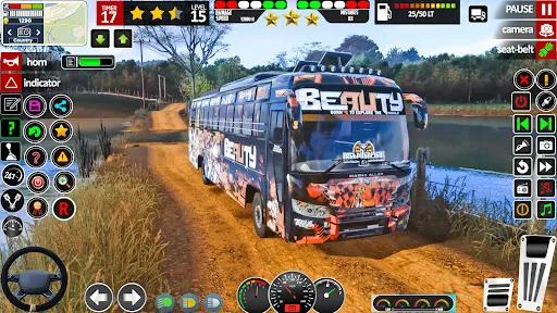 Скриншот 8 — Offroad Bus Driving 3D Game
