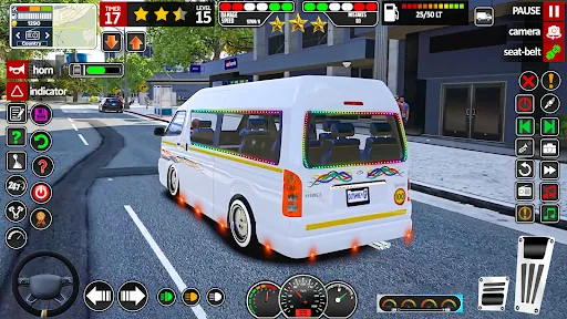 Скриншот 2 — City Van Driving Game Offline