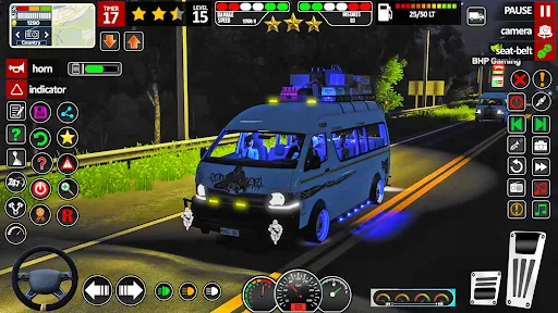 Скриншот 5 — City Van Driving Game Offline