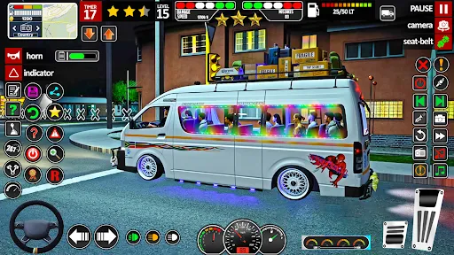 Скриншот 6 — City Van Driving Game Offline