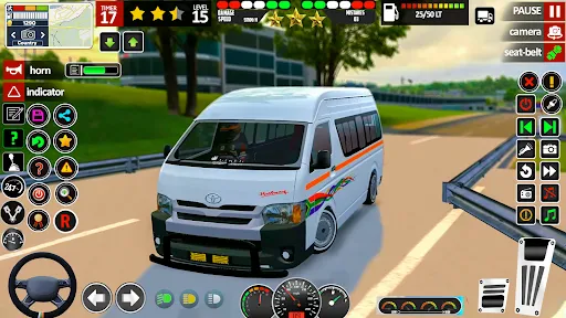Скриншот 7 — City Van Driving Game Offline