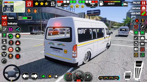 Скриншот 8 — City Van Driving Game Offline