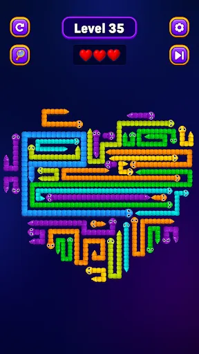 Скриншот 2 — Snake Out: Puzzle Escape