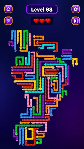 Скриншот 3 — Snake Out: Puzzle Escape