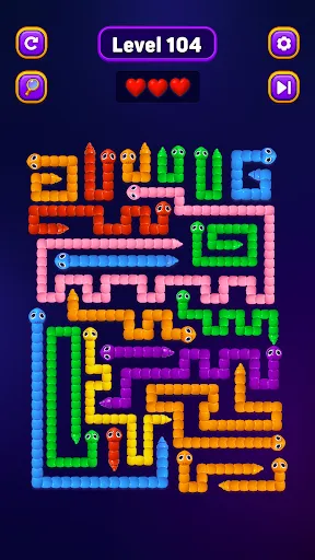 Скриншот 6 — Snake Out: Puzzle Escape