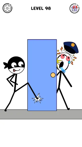 Скриншот 1 — Stick Robber Stealing Games