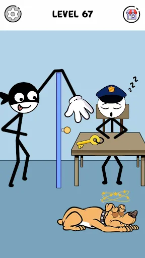 Скриншот 2 — Stick Robber Stealing Games