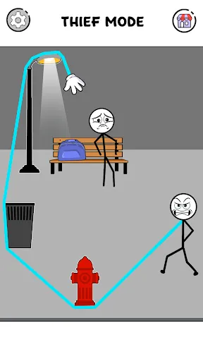 Скриншот 7 — Stick Robber Stealing Games