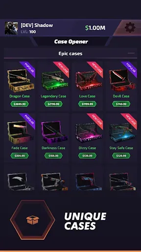 Скриншот 1 — Case Battle: Skins Simulator