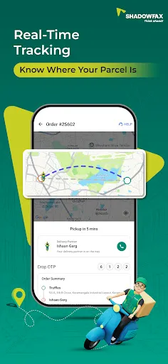 Скриншот 2 — Shadowfax Courier Delivery App