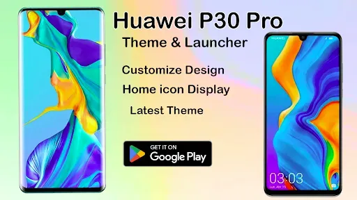 Скриншот 2 — Huawei P30 Pro Launcher:Theme