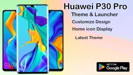 Скриншот 3 — Huawei P30 Pro Launcher:Theme