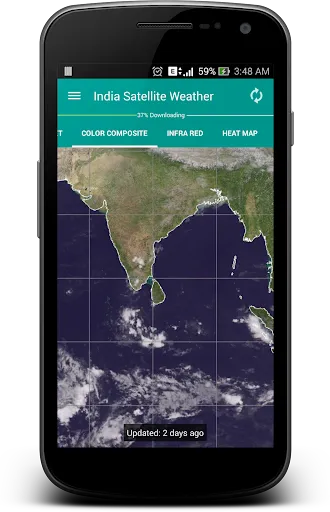 Скриншот 1 — India Satellite Weather